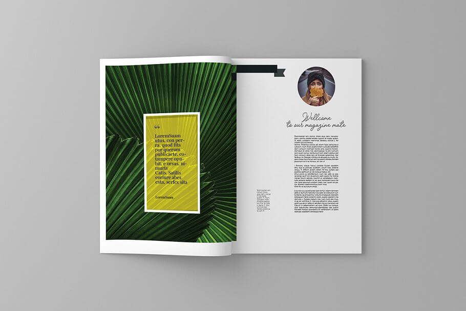 Garden-And-Leaves-Magazine-Template-Free-Download-PSDLY