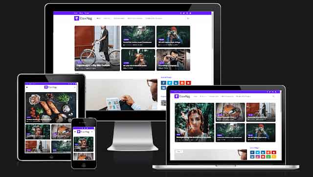 Flex Blogger template 1