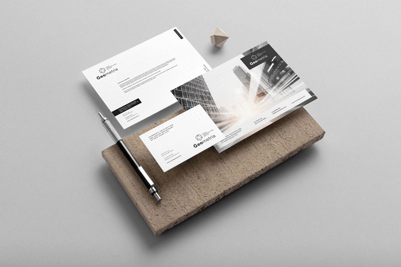 Geometria Branding Mockup 1