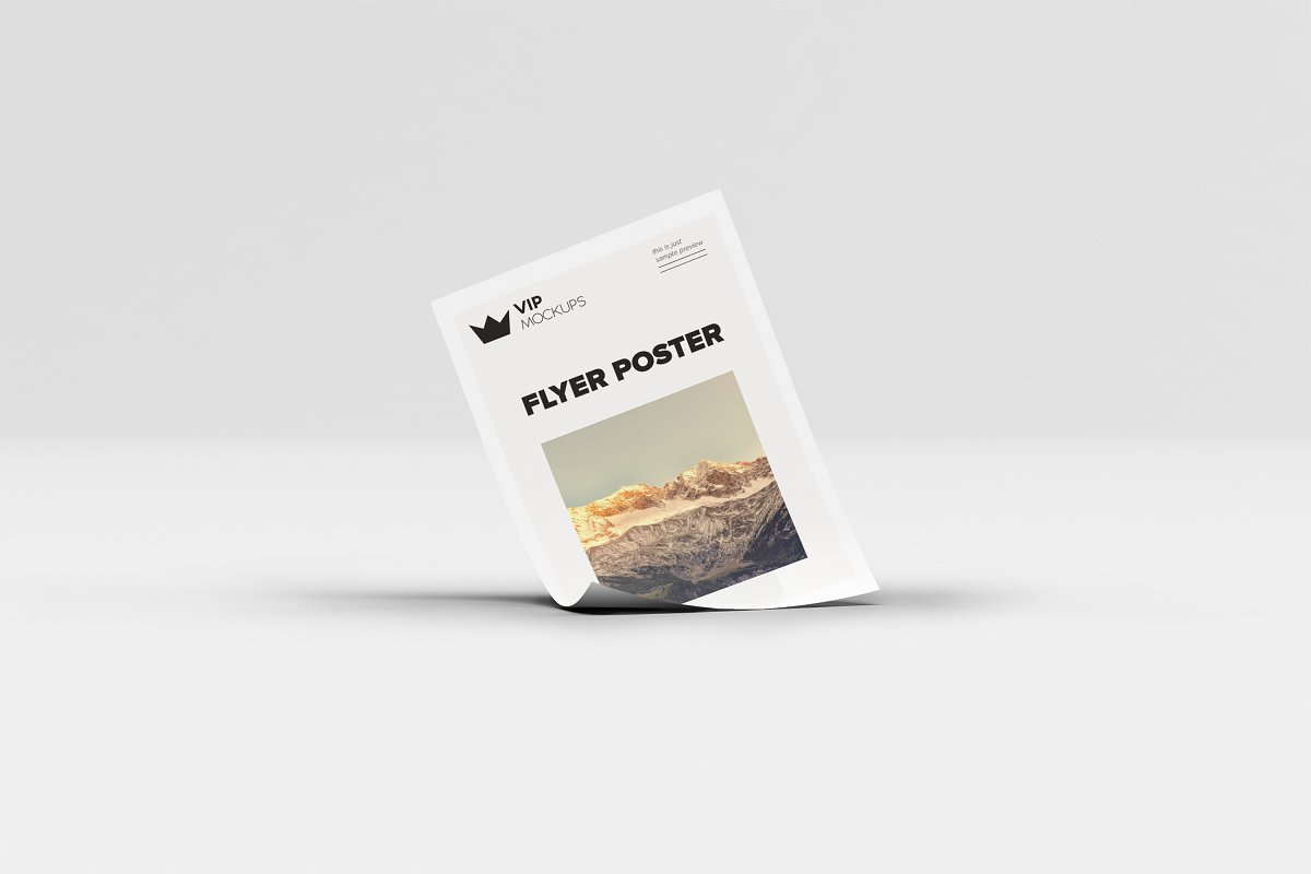 poster flyer mockups 4