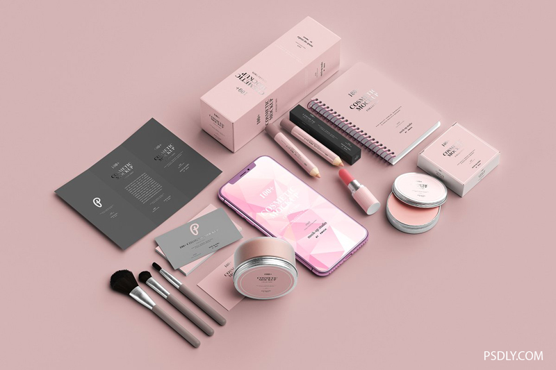 100252B Cosmetic Mockup Collection 1