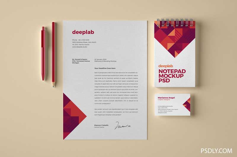 Branding Mockup Set Premium Free 3