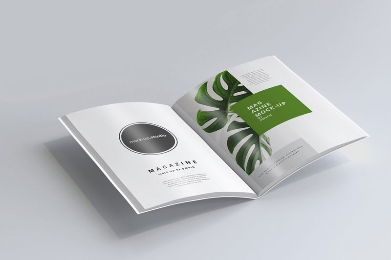 Magazine Cover And Inner Pages Mockups