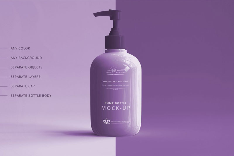 Pump Bottle Mockup 3066123