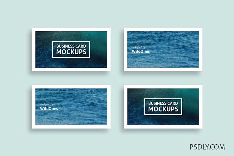 Simple Business Card Mockups