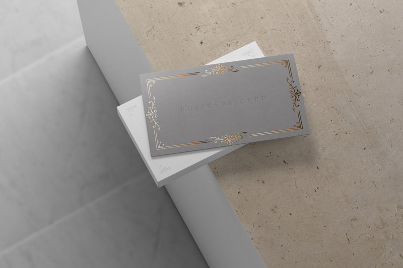 18x Business Card Mockups 4764539