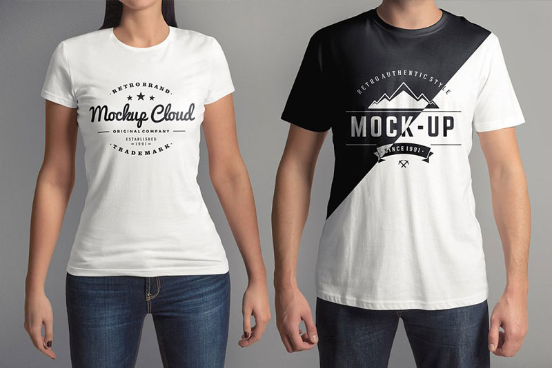 T Shirt Mock Up Set 1 1