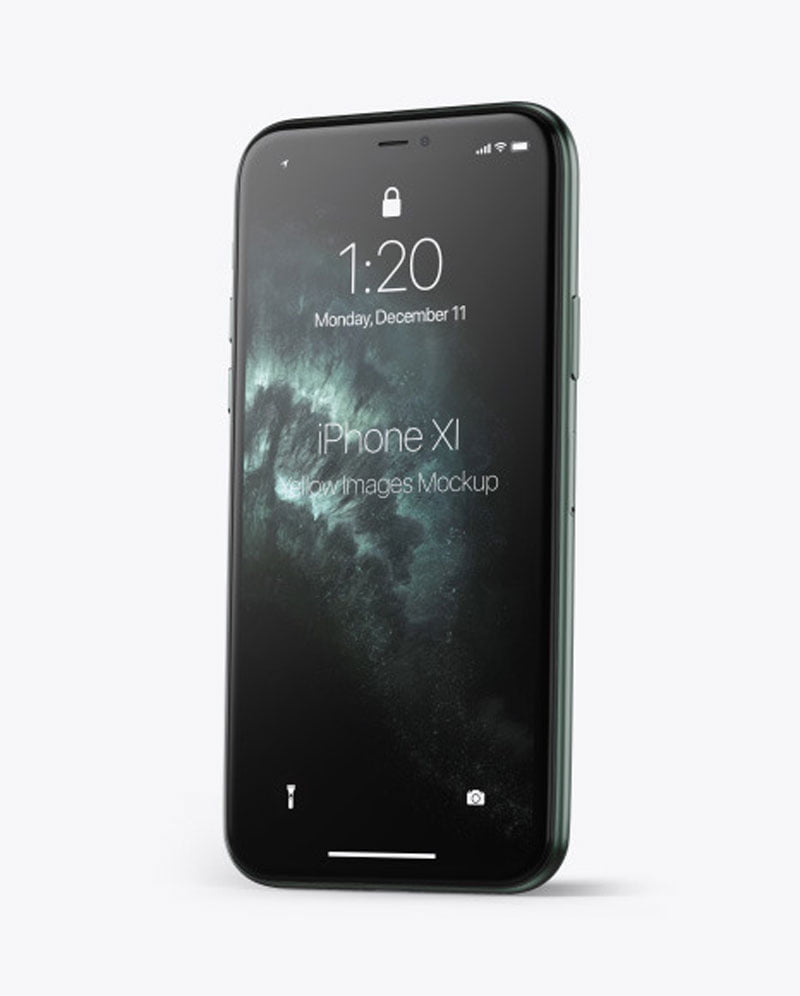 Apple iPhone 11 Pro Mockup 56930 Free