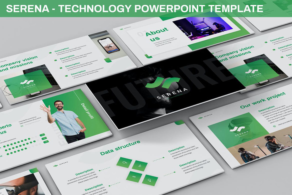 Serena - Technology Keynote Template Q8Y74R4