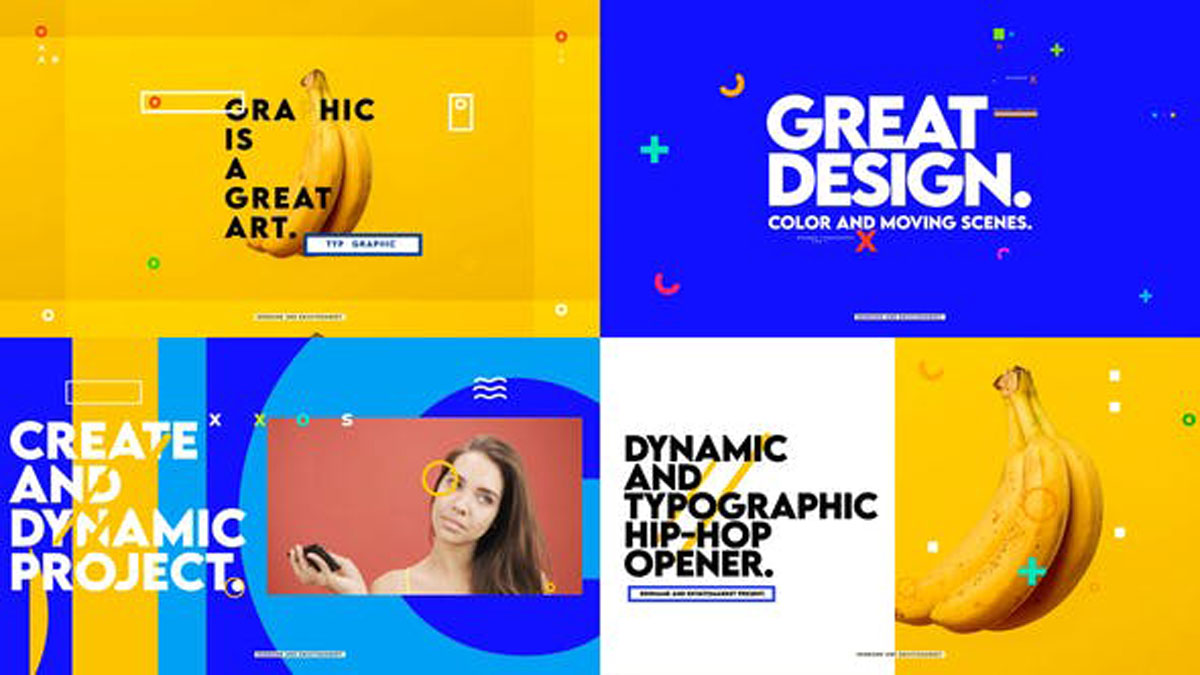 Videohive Dynamic And Typographic Hip-Hop Opener 27751222