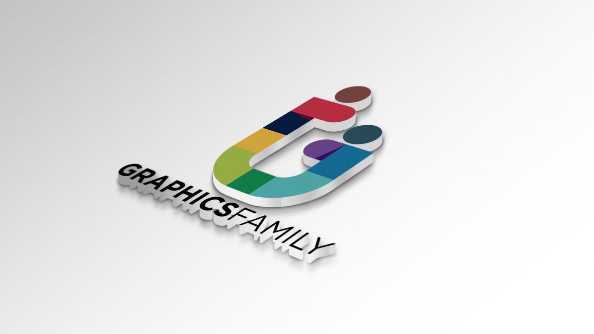 Photoshop 3D Logo Free Mockup Design