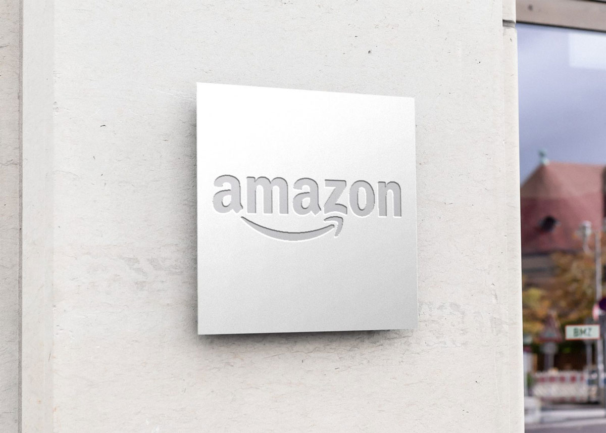 Square Sign Board Logo Mockup