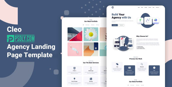 ThemeForest Cleo v1.0 Agency Landing Page Template 28399956