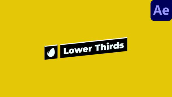 Videohive Self-Resizing Lower Thirds 28493621