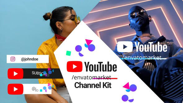 Videohive Youtube Channel Kit 28403530