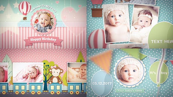 Videohive Baby Photo Album 19461806