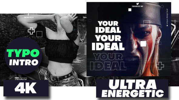 Videohive Ultra Energetic intro 28663243