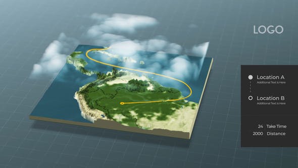 Videohive World Map Connector 29504986