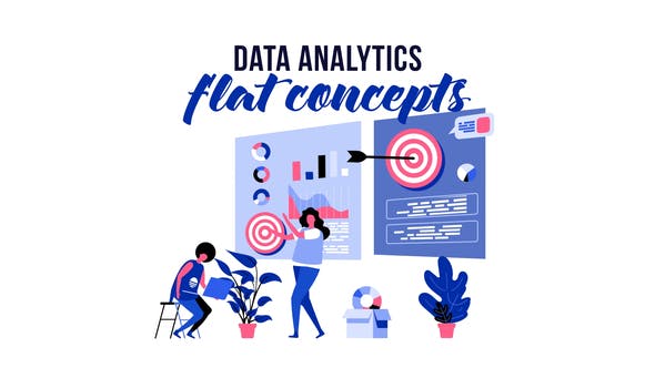 Videohive Data analytics - Flat Concept 29793708