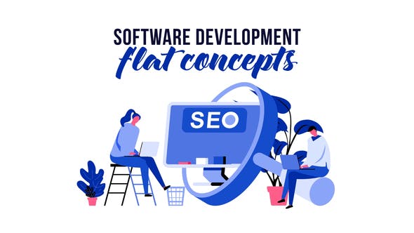 Videohive Software development - Flat Concept 29793769