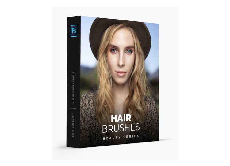 Joel Grimes Photography - Hair Photoshop Brushes + Tutorial