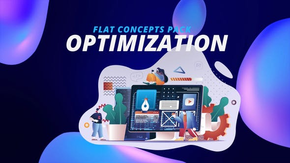 Videohive Optimization Flat Concept 30816887