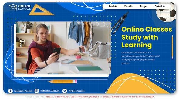 Videohive Online Classes and Learning 30623170