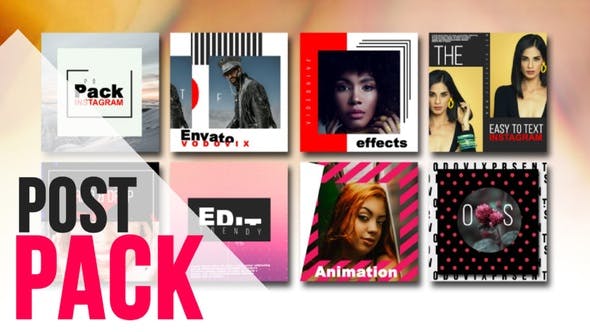 Videohive Trendy Instagram Post Pack 30473656