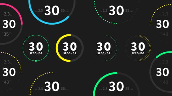 Videohive Countdown Timers for Fitness 31179291