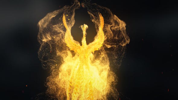 Videohive Flying Phoenix Logo Reveal 28538281
