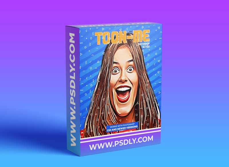 GraphicRiver - Toon-Me Photoshop Action - Cartoon Caricature 30274928