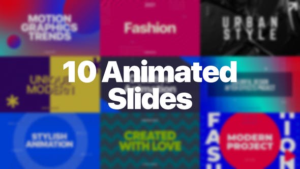 Videohive 10 Animated Slides 31127897