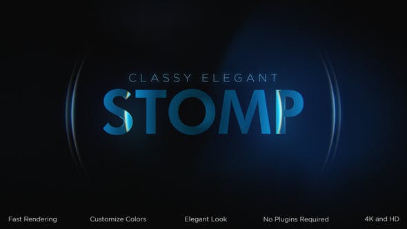 Videohive Classy Elegant Stomp Intro 31013309