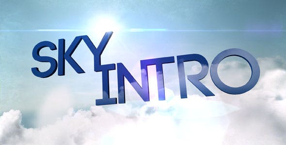 Videohive Sky Intro 4732295