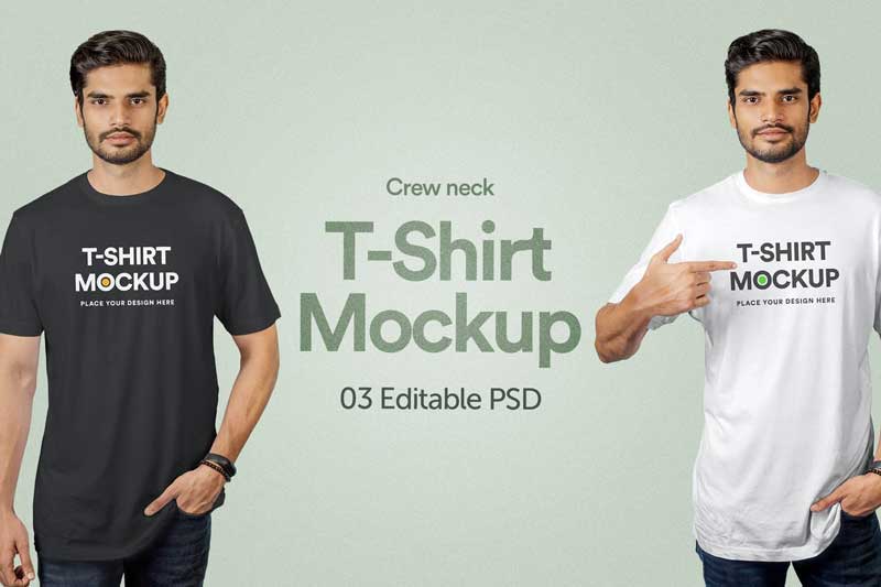 T-Shirt Mockup - Vol 01 G9YJFC2