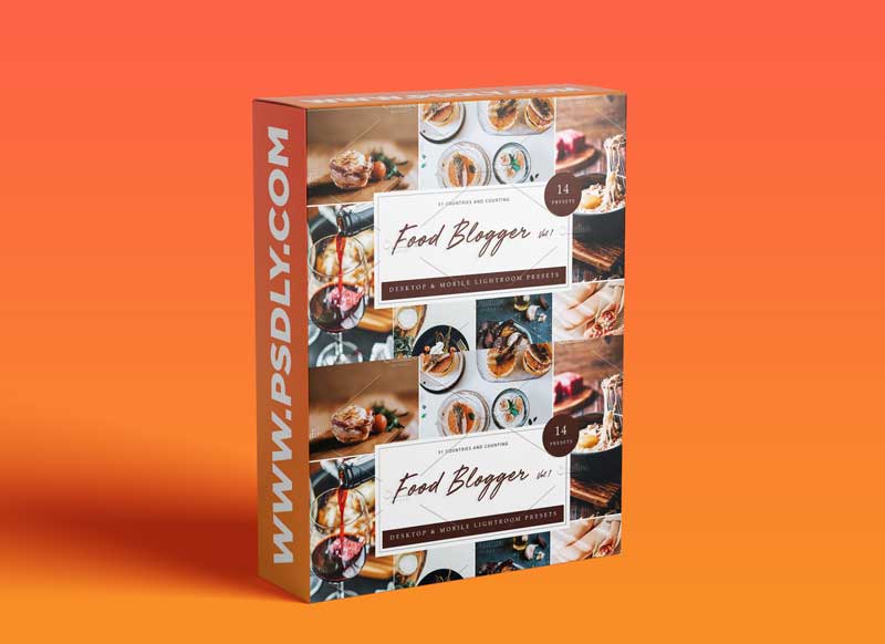 CreativeMarket - 14 x Lightroom Presets, Food Blogger 5962539