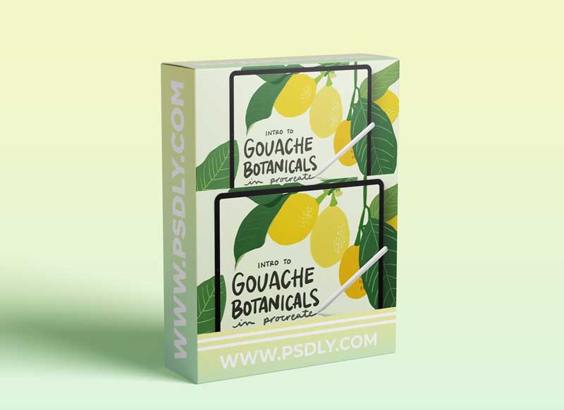 Intro to Gouache Botanicals in Procreate