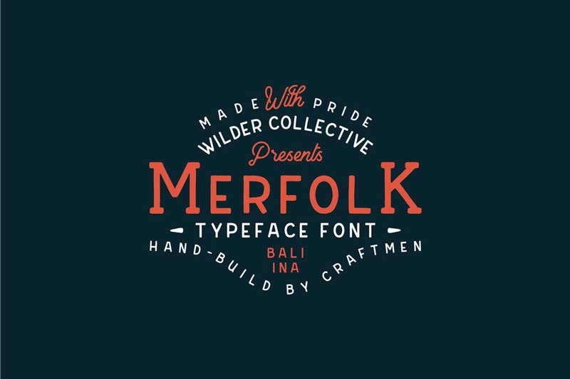 Merfolk Typeface Font
