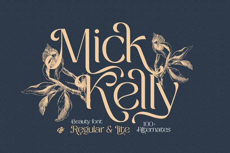 Mick Kelly - Beauty Modern Font