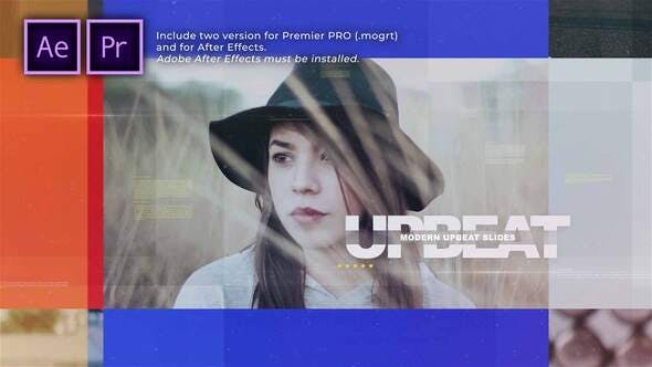 Videohive Modern Upbeat Slides 31658861