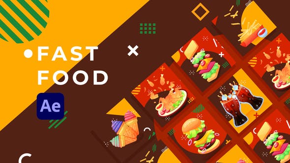 Videohive Fast Food Product Promo After Effects 31670718