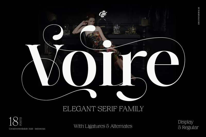 Voire - Elegant Beauty Serif Family