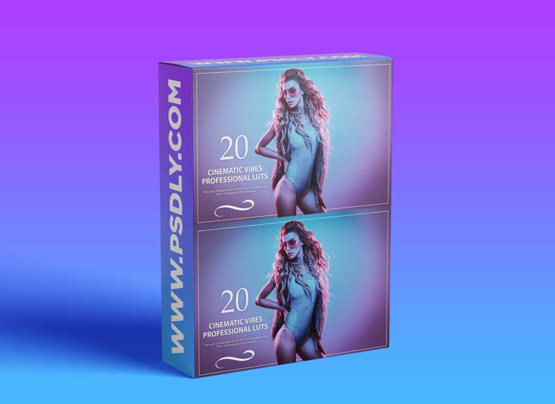 20 Cinematic Vibes LUTs Pack
