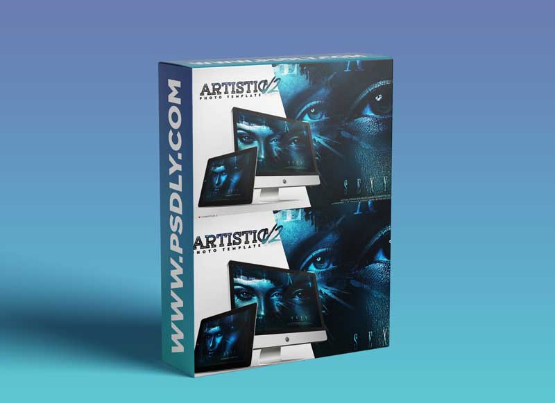 CreativeMarket - Artistic Photo Template V2 6097847