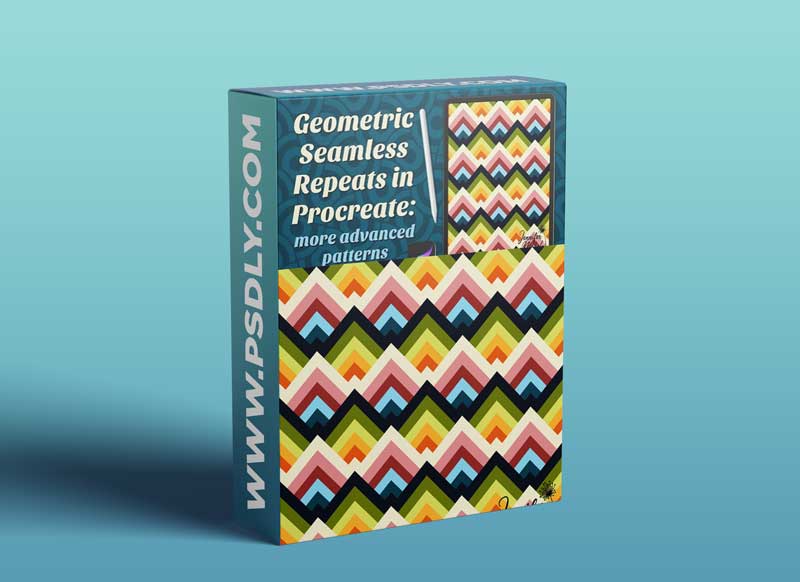 Geometric Seamless Repeats in Procreate: More Advanced Patterns