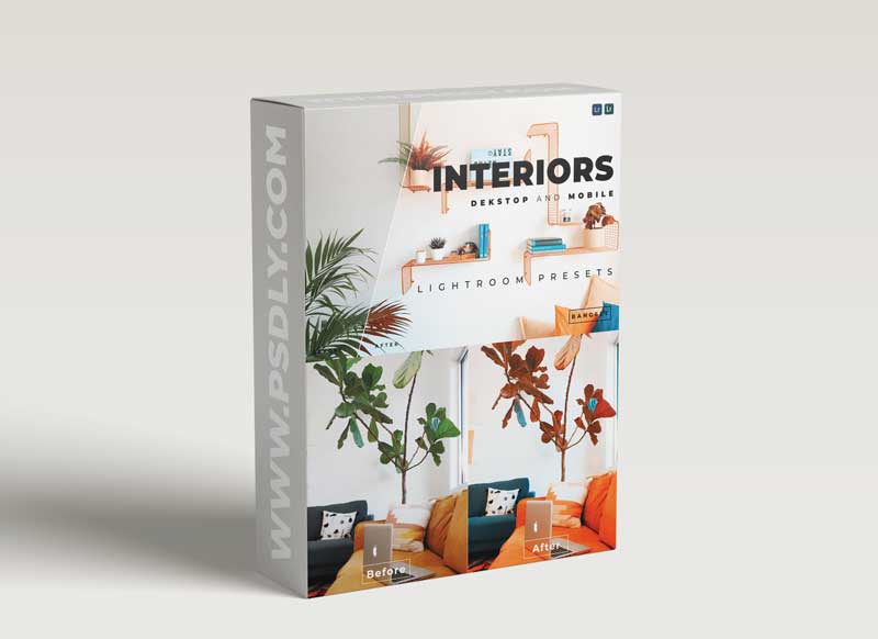 Interiors Desktop and Mobile Lightroom Preset