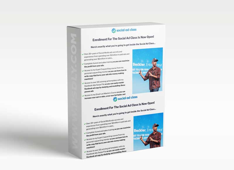 Miles Beckler Social Ad Class 1 Miles Beckler Social Ad Class