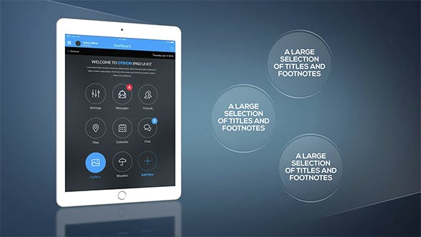 Videohive Tablet Presentation Pack 15242770