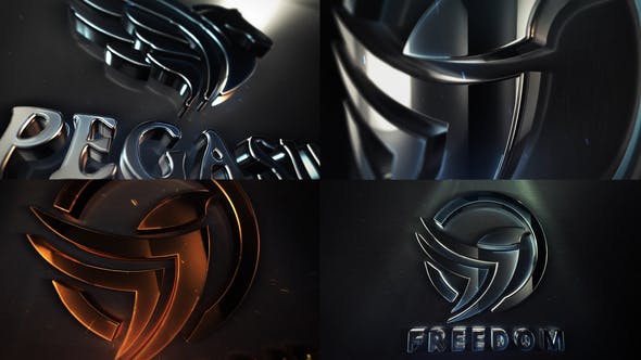Videohive Clean Elegant 3D Logo Reveal 22105293