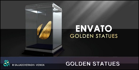 Videohive Golden Statues 3524338